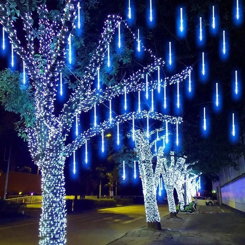 LED Luzes de Chuva Caindo Impermeável | Decoração de Natal